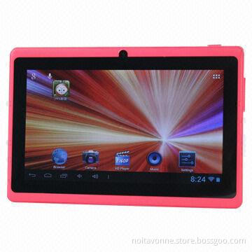 7-inch Tablet PC, A13 Single Core, 800 x 480 Pixels, Dual Camera Optional